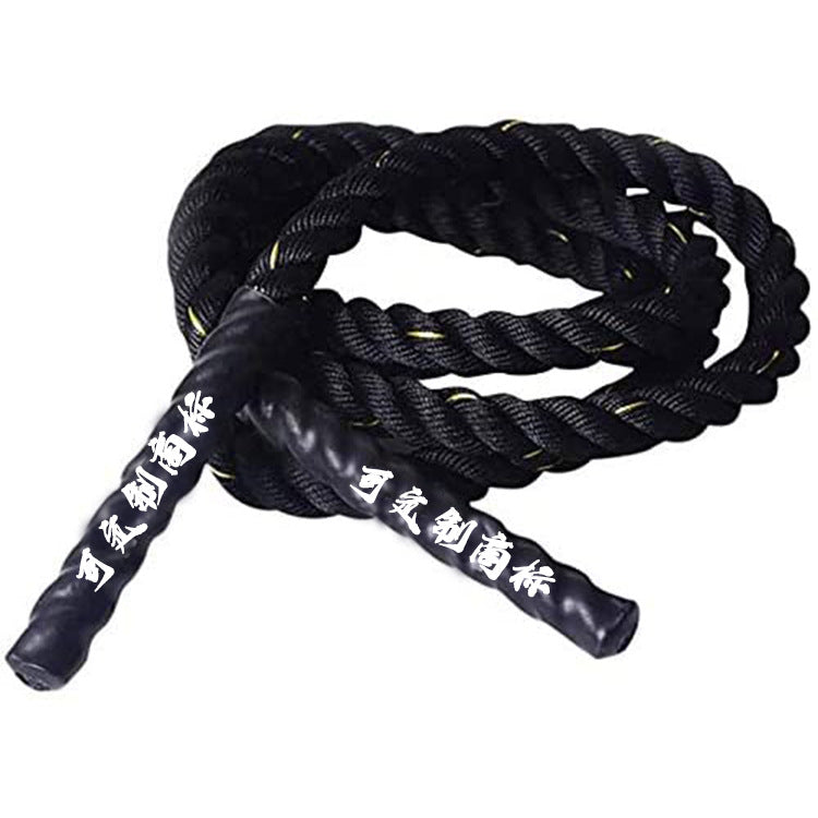 Factory Price Strength Training to Improve Strength Construction Muscle Protective Cover Heavy-Duty Rope Heavy-Duty Skipping Rope Weight-Bearing Skipping Rope - image 2