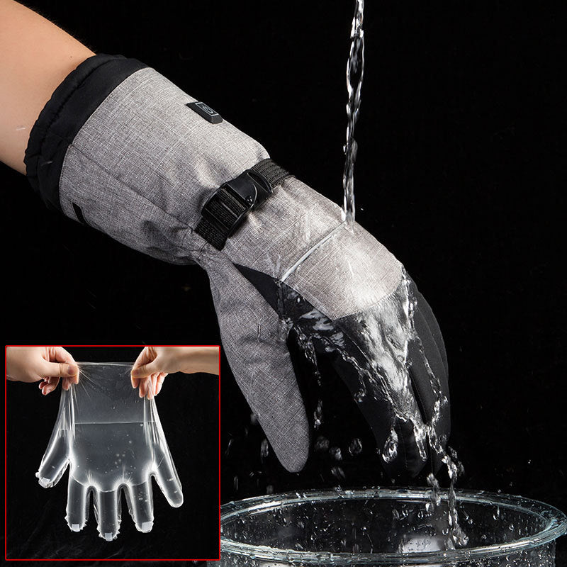 Cross-border Electric Heating Gloves Outdoor Waterproof Ski Heating Gloves Men's and Women's Winter Cycling Warm-keeping Cold-proof Gloves - image 4
