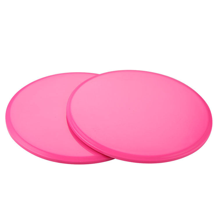 Yoga sliding plate key body Pilates exercise home abdominal muscle foot sliding plate vest line hip training sliding plate - image 2