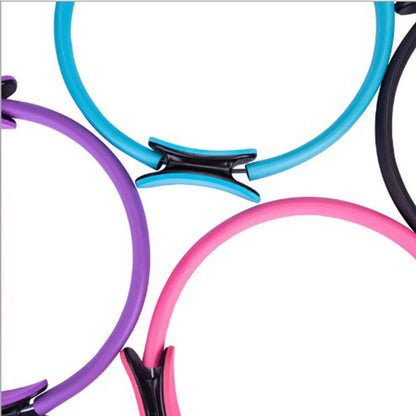 Pilates Circle Pelvic Floor Muscle Trainer Postpartum Sports Fitness Equipment Home Magic Circle Yoga Ring Open Back Circle - image 3