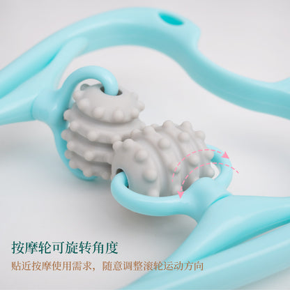 Handheld Roller Cervical Spine Massager for Home Use, Shoulder and Neck Kneading Massage Clip, Multi-Wheel Options, Neck Massage Equipment Wholesale - image 4