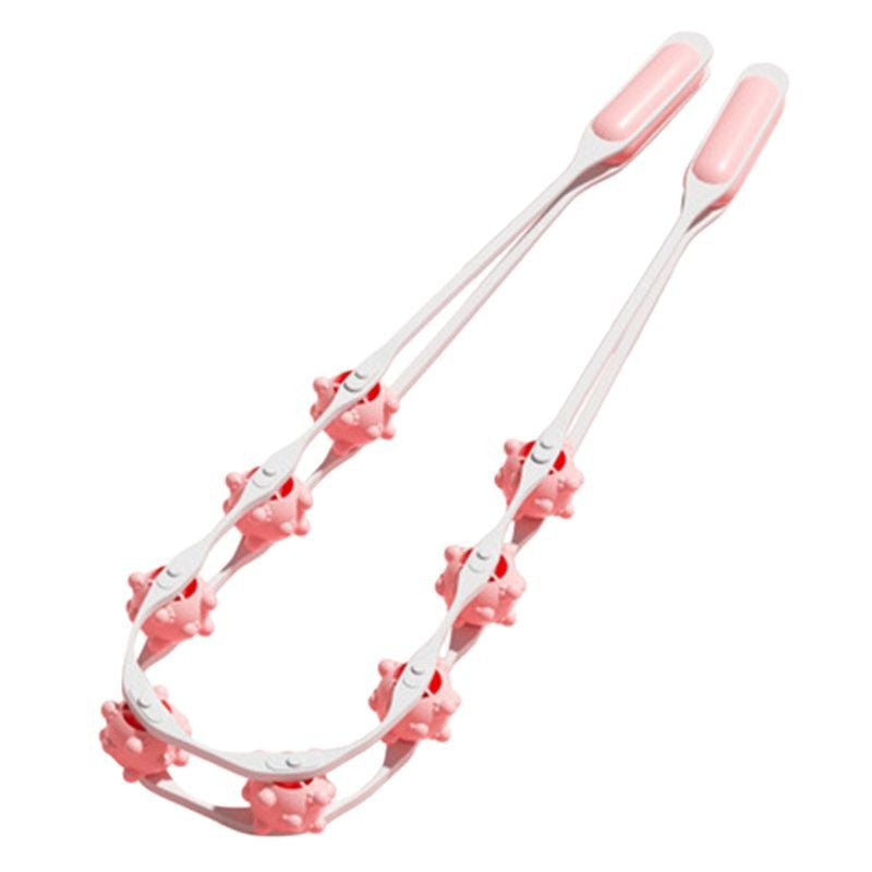 Roller-Type Back Massager, Multifunctional Massager for Cervical Spine and Back, Self-Service Design for Home Use, Unblocks Meridians in the Back, Shoulders, an - image 5