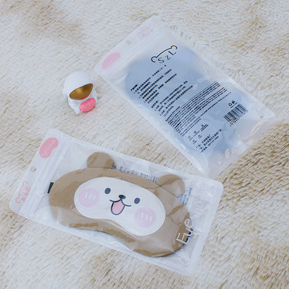 Cute Funny Sleep Eye Mask Children and Students Shading Sleep Ice Bag Ice Hot Compress Nap Eye Mask Wholesale - image 4