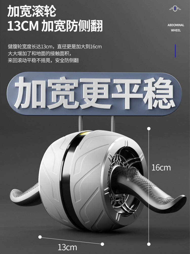 Abdominal Wheel with Automatic Rebound for Abdominal Exercises, Abdominal Muscle Training, and Crunches; Fitness Equipment for Men, Home-Use Roller for the Abdomen - image 3