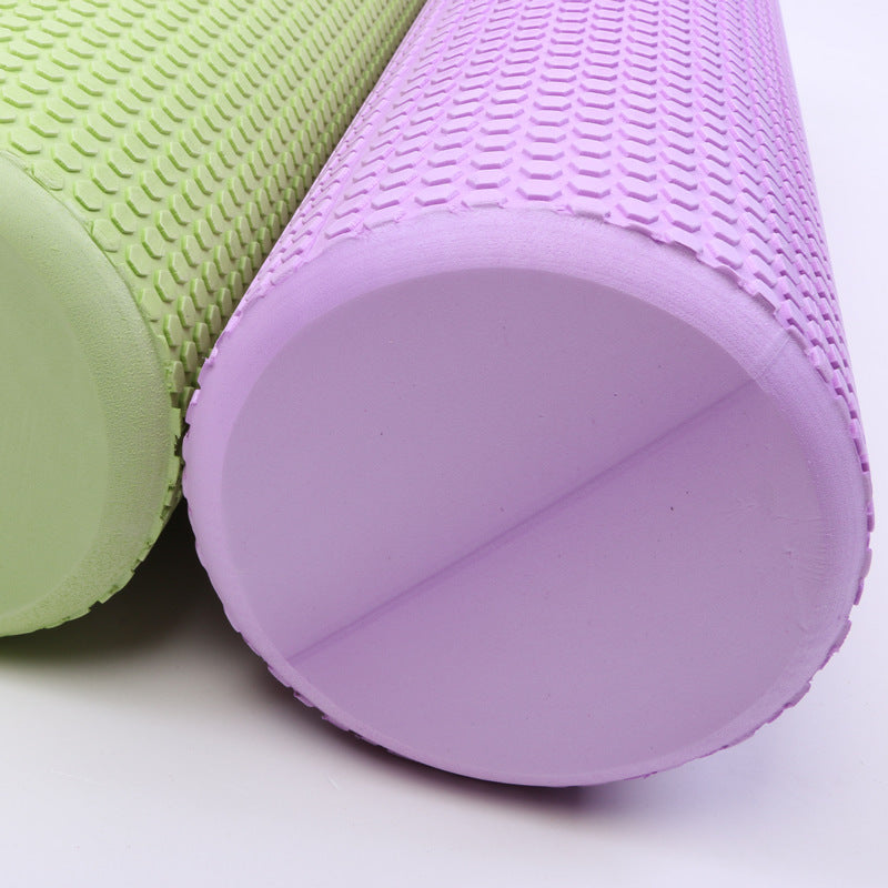 Micro-blemish solid yoga column EVA foam shaft smooth floating point massage yoga column Pilates foam roller - image 4