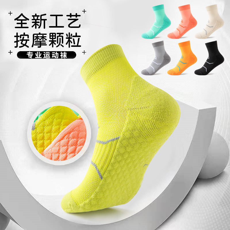 Sports Socks Towel Bottom Thickeneded Winter Professional Running Fitness Massage Bottom Sweat-Absorbent Cushioning Outdoor Hiking Running Socks - image 2