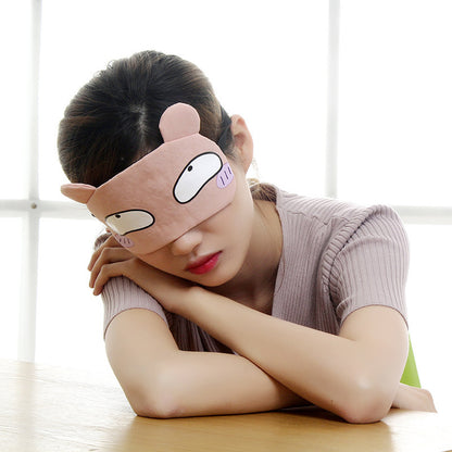 New 3D Fashionable and Cute Cartoon Blackout Eye Mask Wholesale Hot and Cold Ice Compress Men and Women Personalized Sleeping Eye Mask - image 4