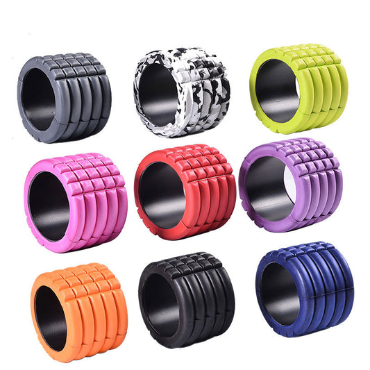 Fashion new EVA10CM mini portable short yoga column Pilates massage column muscle relaxation foam shaft - image 1