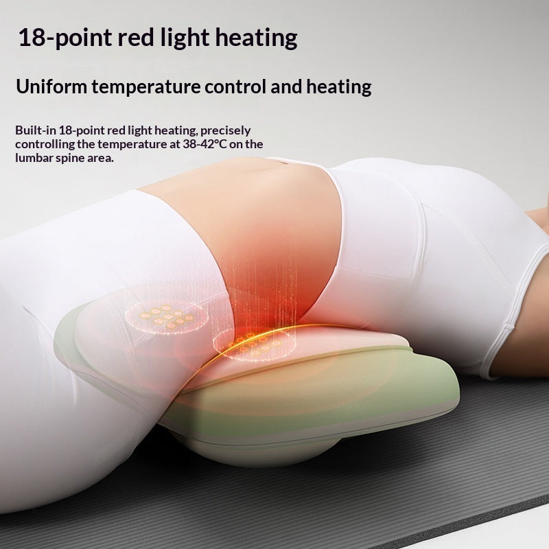 Household Hot Compress Pulse Lumbar Massager