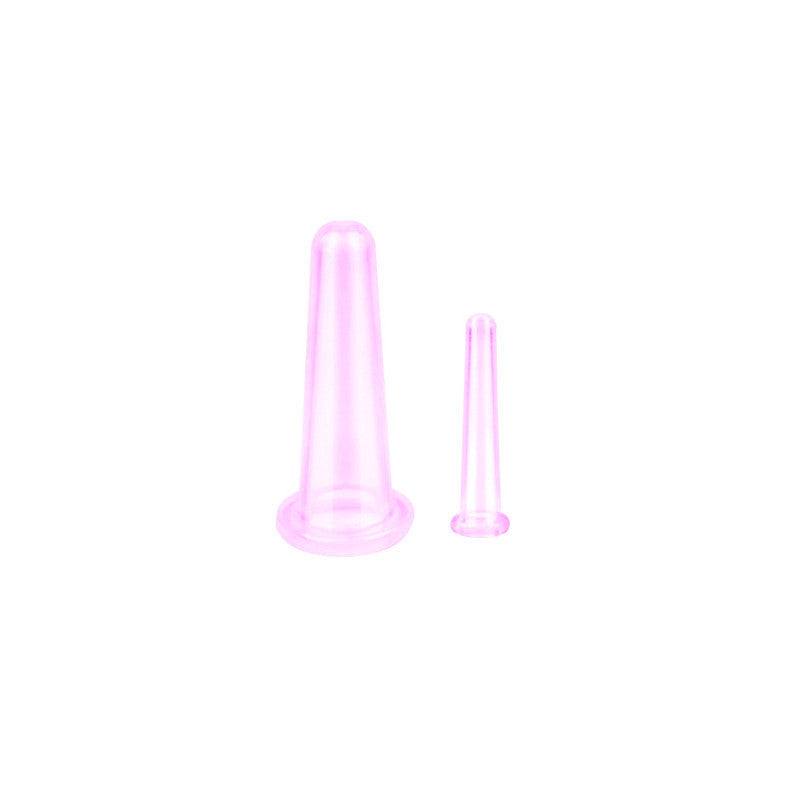 Transparent food grade silicone cupping device massage Cup moisture absorption tank vacuum cupping device Shenzhen factory quality - image 2