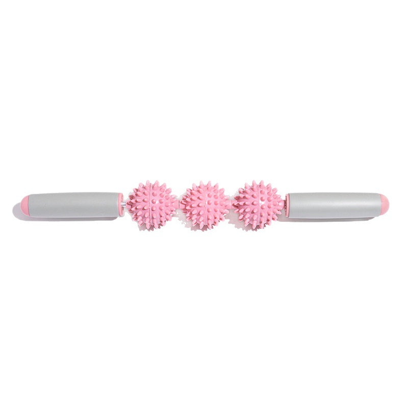 Hedgehog Ball Wolf Tooth Massage Stick to Dredge Muscles and Relaxation Massager Pvc Handheld Fascia Stick to Soothe Yoga Meridians - image 5