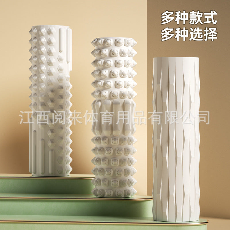 Hollow foam shaft yoga column mace roller muscle massage stick hollow muscle relaxation massage shaft - image 2