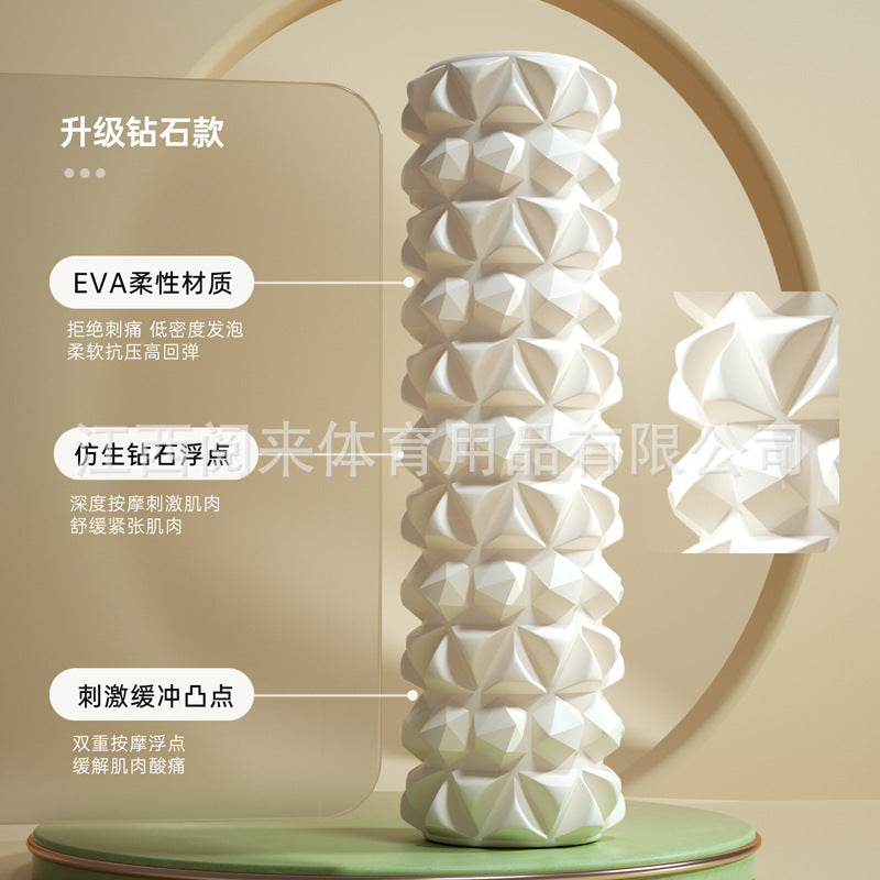 Hollow foam shaft yoga column mace roller muscle massage stick hollow muscle relaxation massage shaft - image 4