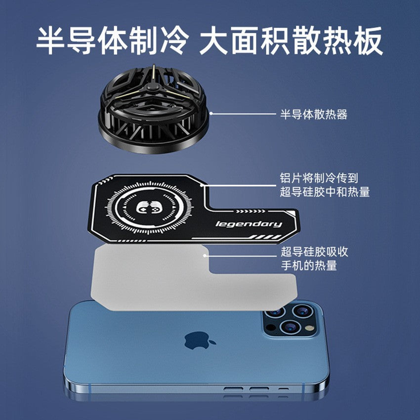 Popular mobile phone radiator heat sink semiconductor refrigeration surface amplifier upgrade three generations cooling composite heat sink - image 4