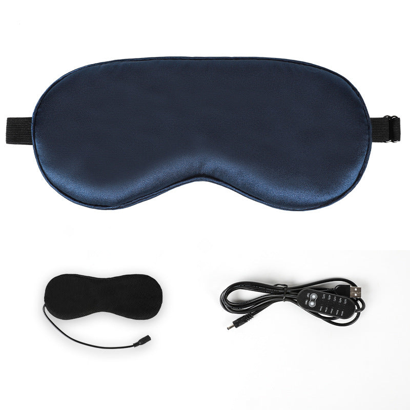 USB Hot Compress Eye Mask, Removable and Washable, Light-Blocking, Breathable, Suitable for Lunch Breaks, Unisex, Five-Level Temperature Control Hot Compress Ey - image 5
