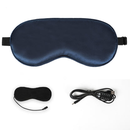 USB Hot Compress Eye Mask, Removable and Washable, Light-Blocking, Breathable, Suitable for Lunch Breaks, Unisex, Five-Level Temperature Control Hot Compress Ey - image 5