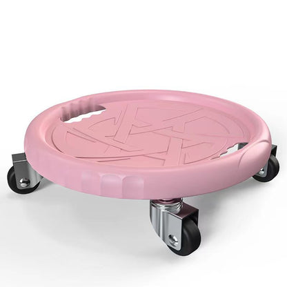 Abdominal strengthening wheel Abdominal strengthening disc upgrade silent sliding disc fitness device sliding disc pulley pulley abdominal muscle rowing disc fo - image 3
