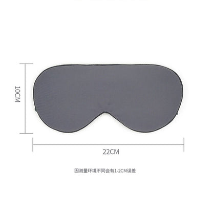 Shake tone eye mask lunch break sleep shading eye mask breathable seamless warm double-sided ice silk eye mask spot wholesale - image 5