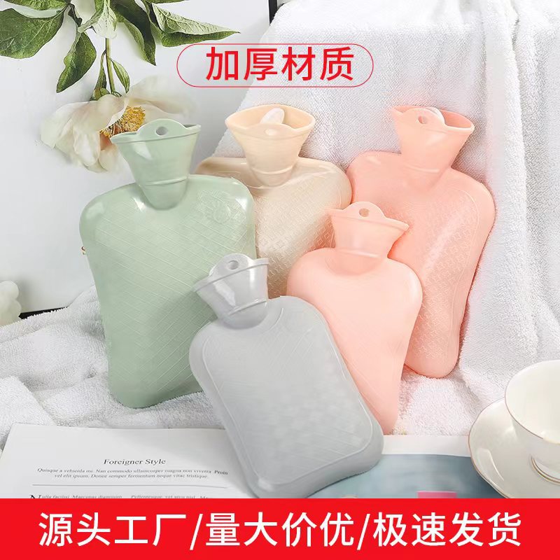 New Style Thickened Fashion Warm Water Bag Creative Explosion-proof Anti-scalding Hand Warmer Winter Student Portable Water Injection Hot Water Bag - image 2