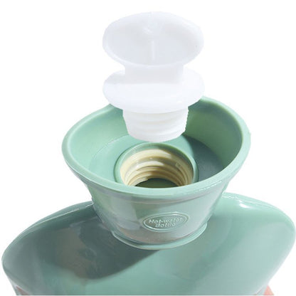 New Style Thickened Fashion Warm Water Bag Creative Explosion-proof Anti-scalding Hand Warmer Winter Student Portable Water Injection Hot Water Bag - image 3