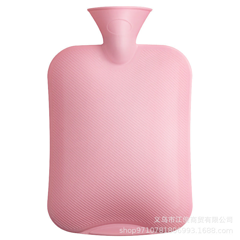 Thickened Explosion-Proof Hot Water Bottle for Women, Warm Hand Warmer, Hot Compress for Stomach, Foot Warmer, Faux Rabbit Fur Water-Filled Hand Warmer - image 5