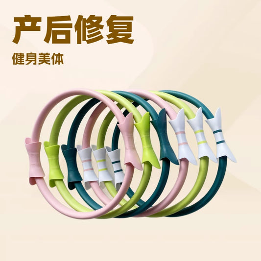 New Postpartum Recovery Training Pelvic Floor Muscle Magic Ring Silicone Yoga Ring Fitness Body Slimming Ring Pilates Ring - image 1