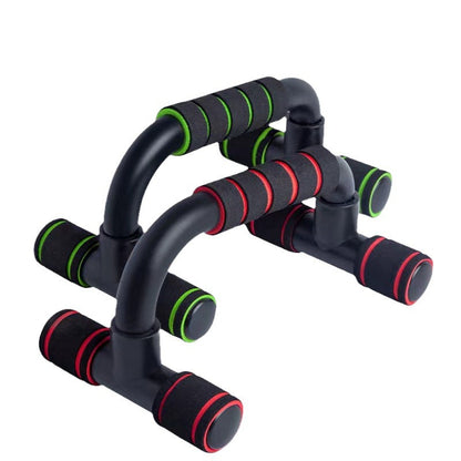H I-Shaped Push-Up Bracket Home Arm Abdominal Muscle Fitness Device Indoor Exercise Chest Muscle Fitness Push-Up Bracket - image 5