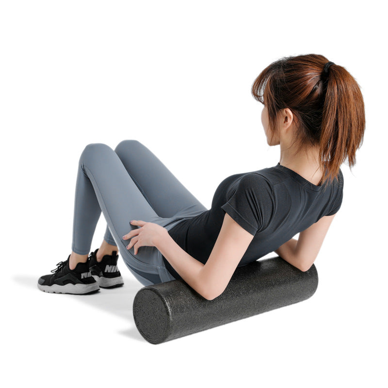 Foam shaft muscle relaxation hard epp smooth yoga column massage auxiliary roller roller leg back solid fitness roller - image 3