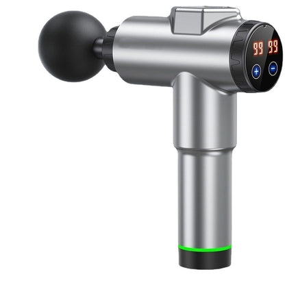 Cross-border fascia gun massager home fitness professional smart massage gun LCD screen electric mini fascia gun - image 5