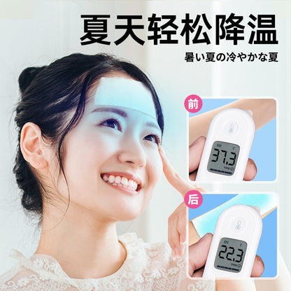 Cross-Border Supply of Summer Cooling and Fever-Reducing Ice Patches for Outdoor Use for Adults and Children, Cooling and Heat-Relieving Ice Patches - image 2