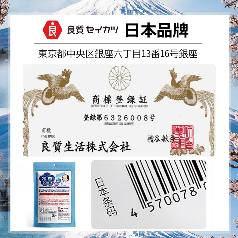 Cross-Border Supply of Summer Cooling and Fever-Reducing Ice Patches for Outdoor Use for Adults and Children, Cooling and Heat-Relieving Ice Patches - image 4