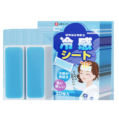 Cross-Border Supply of Summer Cooling and Fever-Reducing Ice Patches for Outdoor Use for Adults and Children, Cooling and Heat-Relieving Ice Patches - image 5