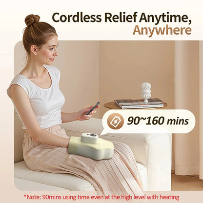 Portable Air Compression Hand Massager with Heat