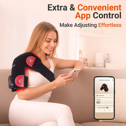 Portable Red Light Therapy Pad for Neck and Shoulder