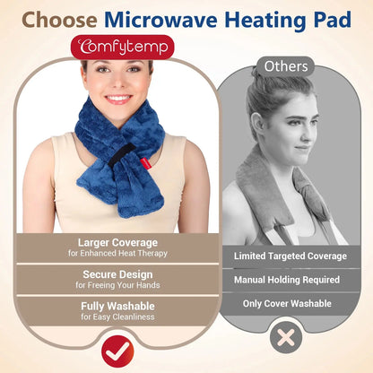 Microwavable Heating Pad For Neck