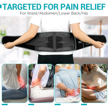 Cordless XL Heating Pad with Massager