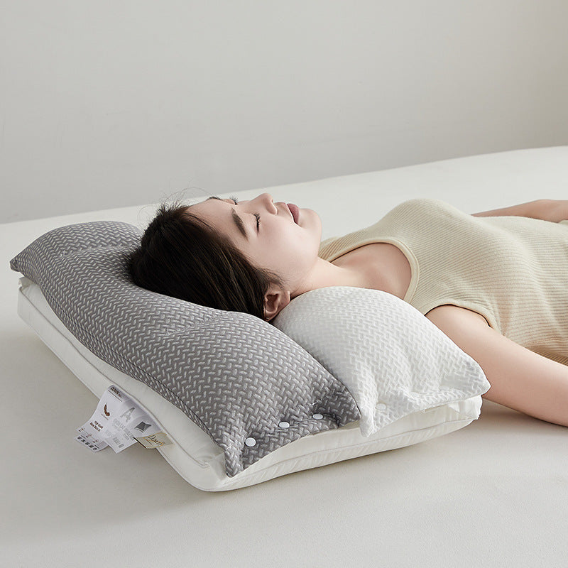 Double Layer Cervical Support Pillow