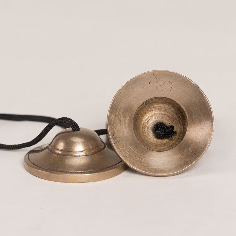 Nepalese Handmade Bronze Bells Bells Bells Bells Bells Bells Bells Blocks Bells Bells Blocks Cymbals Percussion Instruments Tone Therapy Yoga Meditation Awakeni - image 3