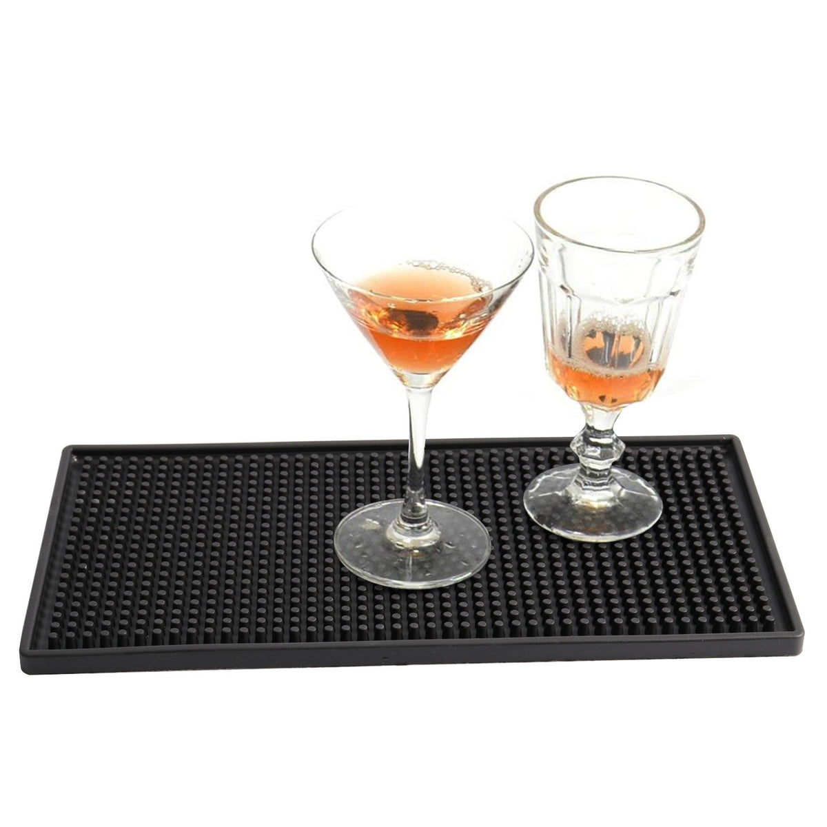 A Variety of In-Stock Pvc Bar Draining Mats, Square Tabletop Heat-Insulating Water-Draining Non-Slip Cocktail Coasters, Milk Tea Bar Mats - image 5