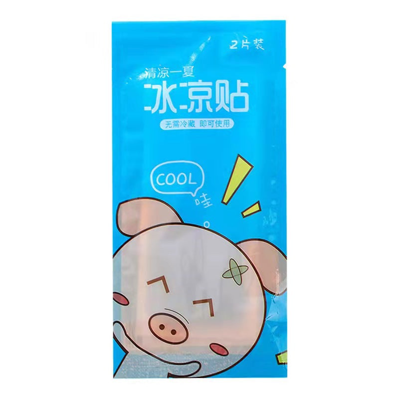 A generation of ice stickers ice stickers summer cartoon cooling heat dissipation students military training adult cool stickers manufacturers wholesale - image 5