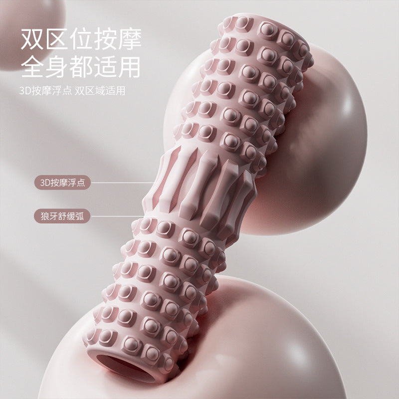 Foam Roller Mace Muscle Deep Relaxation Roller Massager Leg Back Fascia Stretch Yoga Column - image 2
