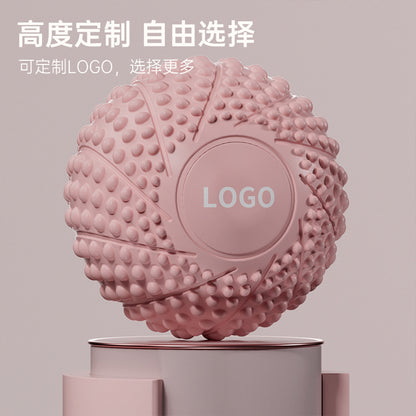 Fascia ball foot massage ball yoga muscle relaxation foot hedgehog ball yoga magnetic fitness ball foot arch peanut ball - image 3