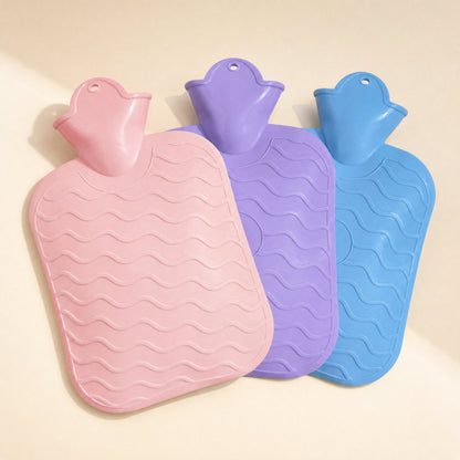High-density PVC water-injection hot water bag, 1200 ml