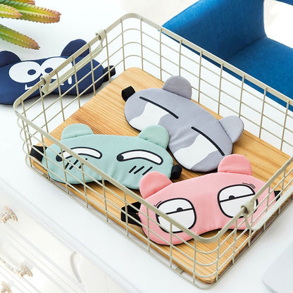 Eye Mask, Light-Blocking and Breathable, Female Cute Male Sleeping Ice Pack, Ice Compress and Hot Compress for Sleeping, Relieving Eye Fatigue, Eye Mask for Students - image 4