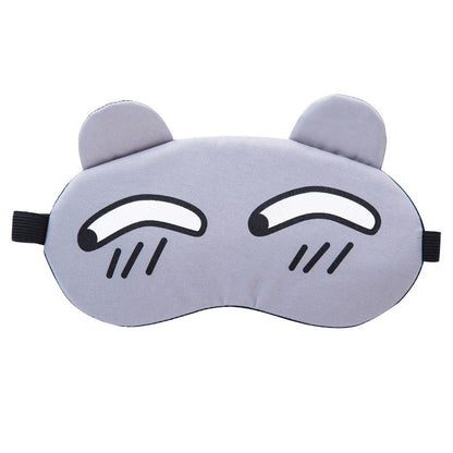Eye Mask, Light-Blocking and Breathable, Female Cute Male Sleeping Ice Pack, Ice Compress and Hot Compress for Sleeping, Relieving Eye Fatigue, Eye Mask for Students - image 5