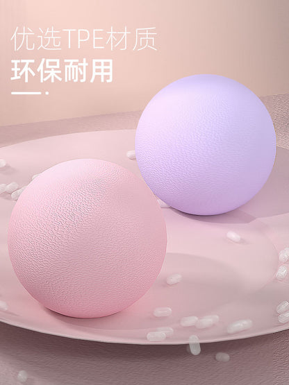 Fascia ball muscle tpe hockey ball acupoint massage ball healing fitness ball yoga peanut ball manufacturers wholesale - image 4