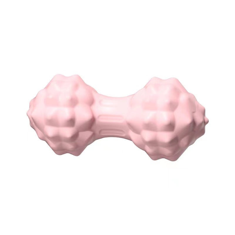 Fascia ball foot massage ball relaxation yoga fitness ball waist back neck stretch TPR floating point peanut ball - image 5