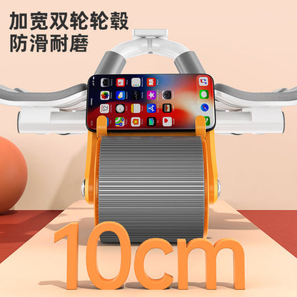 Abdominal Wheel Automatic Rebound Exercise Abdominal Muscle Training Artifact Abdominal Tinting and Abdominal Rolling Wheel Fitness Equipment for Men and Women - image 3
