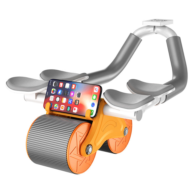 Abdominal Wheel Automatic Rebound Exercise Abdominal Muscle Training Artifact Abdominal Tinting and Abdominal Rolling Wheel Fitness Equipment for Men and Women - image 5