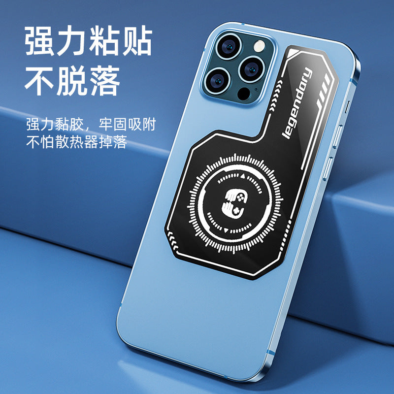 Mobile Phone Cooler Accessories Clip Buckle Heat Dissipation Plate Activation Cable Tablet Magnetic Sheet Adapter Handle - image 1